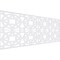 Ekena Millwork Set of Four Panels for 94 1/2"W x 36 1/4"H Brownsville Fretwork Wainscot Wall Paneling WPKP18X01X47BNE - alternate 1